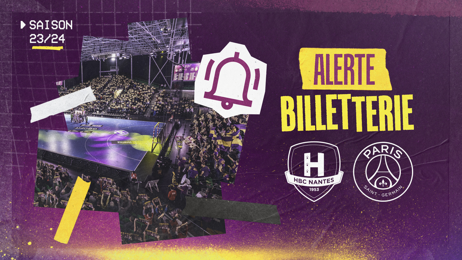 HBC Nantes - PSG : Inscrivez à l'alerte billetterie