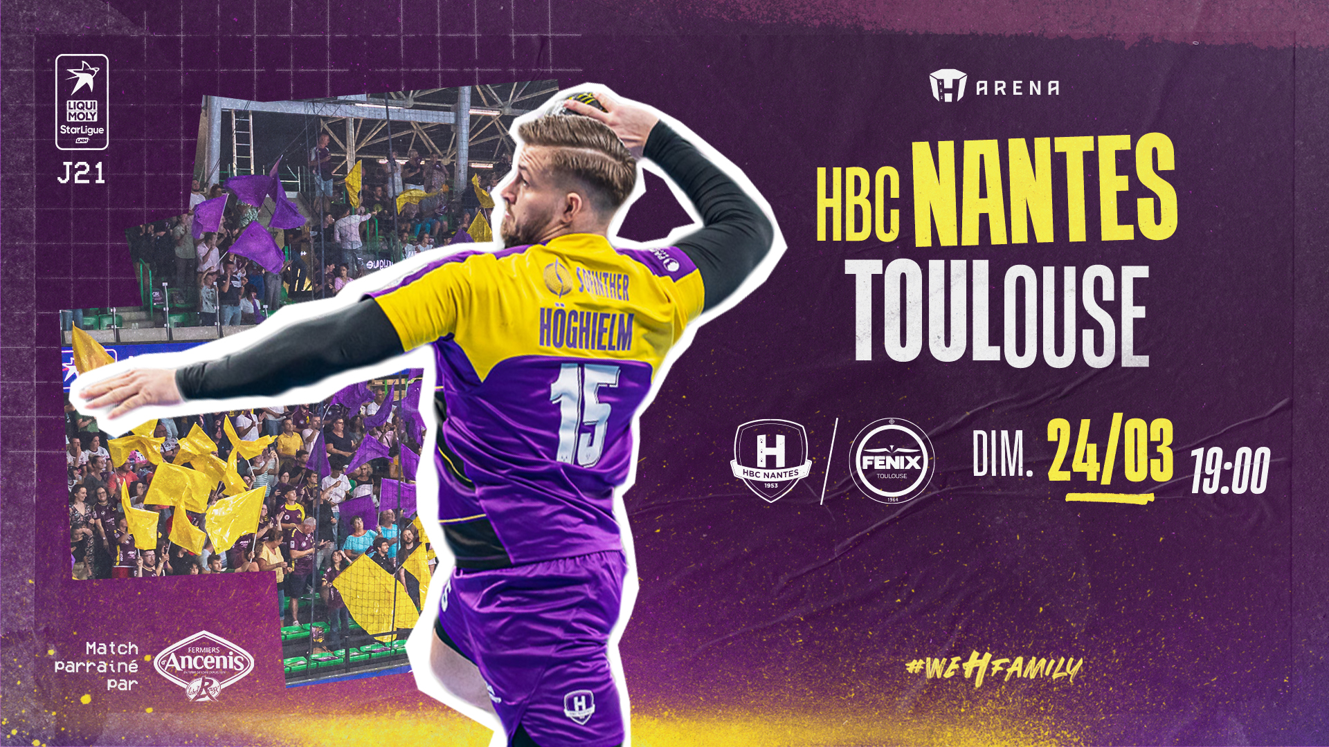 HBC Nantes - Toulouse : Programme de match