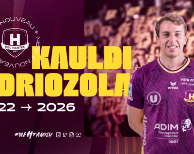 Kauldi Odriozola rejoint le HBC Nantes jusqu'en 2026