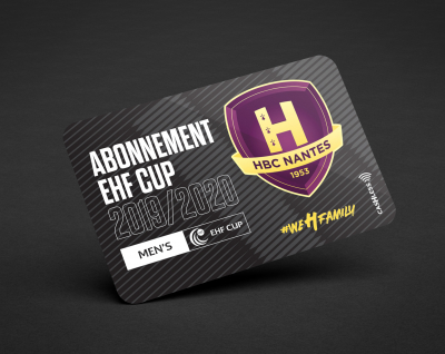 Carte d'abonnement EHF Cup