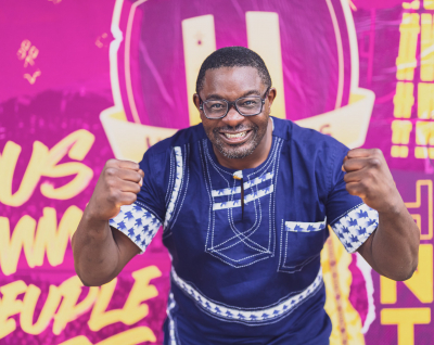 Ludovic Seutchie, entraîneur du HBC Nantes à Cotonou