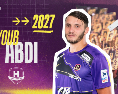 Ayoub Abdi au HBC Nantes jusqu'en 2027
