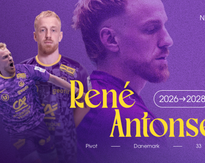 René Antonsen au HBC Nantes jusqu'en 2028