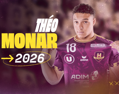 Théo Monar prolonge au HBC Nantes jusqu'en 2026
