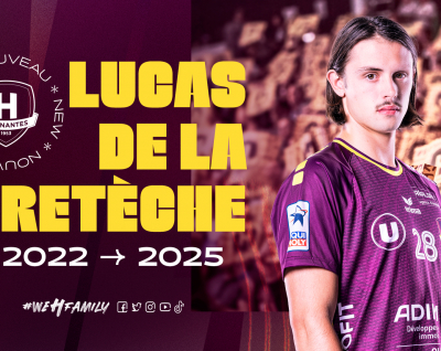 Premier contrat professionnel pour Lucas De La Bretèche