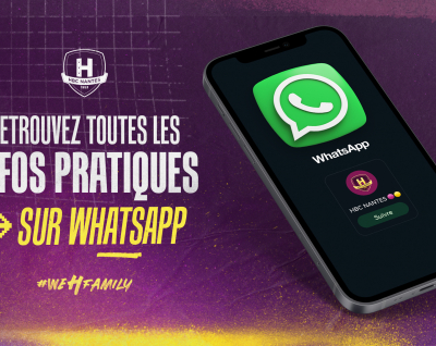 Le HBC Nantes lance sa chaîne WhatsApp !