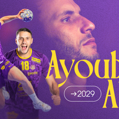 Ayoub Abdi prolonge au HBC Nantes jusqu'en 2029