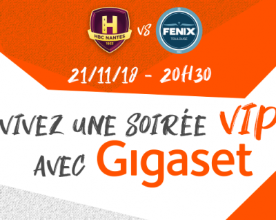 Gagnez 2 places VIP avec Gigaset