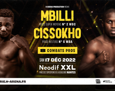 Christian Mbilli et Souleymane Cissokho boxeront à Nantes le 17 décembre !