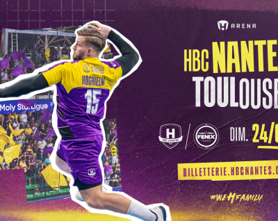 HBC Nantes - Toulouse : Date confirmée et bourse aux billets