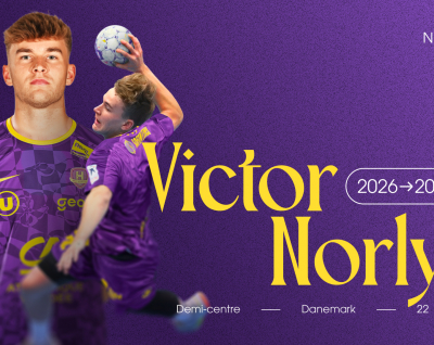 Victor Norlyk au HBC Nantes jusqu'en 2030
