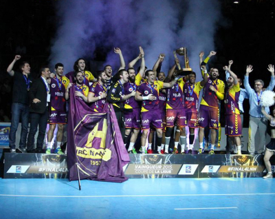 Le HBC Nantes remporte la Coupe de la Ligue