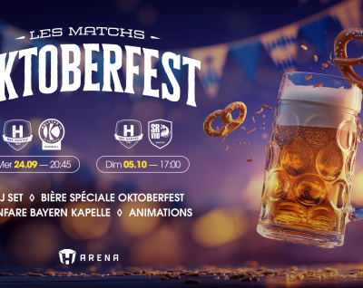 Les matchs Oktoberfest reviennent à la H Arena !