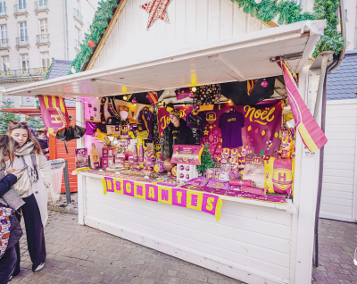 Le HBC Nantes présent au Marché de Noël