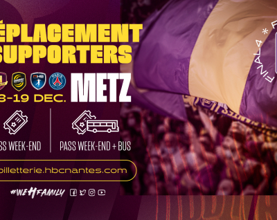 Déplacement supporters Final 4 Metz