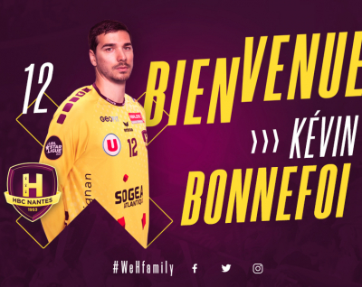 Kévin Bonnefoi rejoint le HBC Nantes !