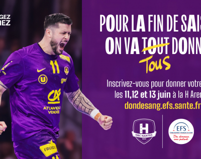 Don de sang : 3 jours de collecte à la H Arena