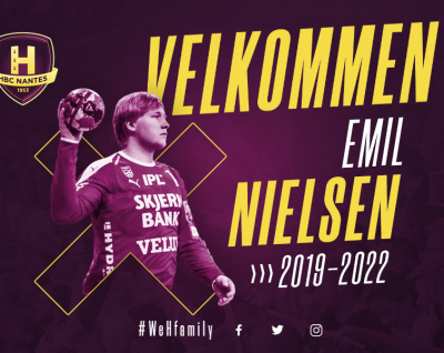 Emil Nielsen rejoint le HBC Nantes !