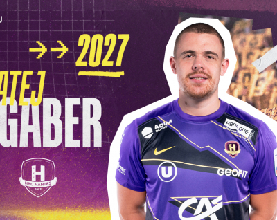 Matej Gaber au HBC Nantes jusqu’en 2027