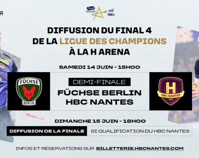 Final 4 : Diffusion organisée par Nantes Métropole