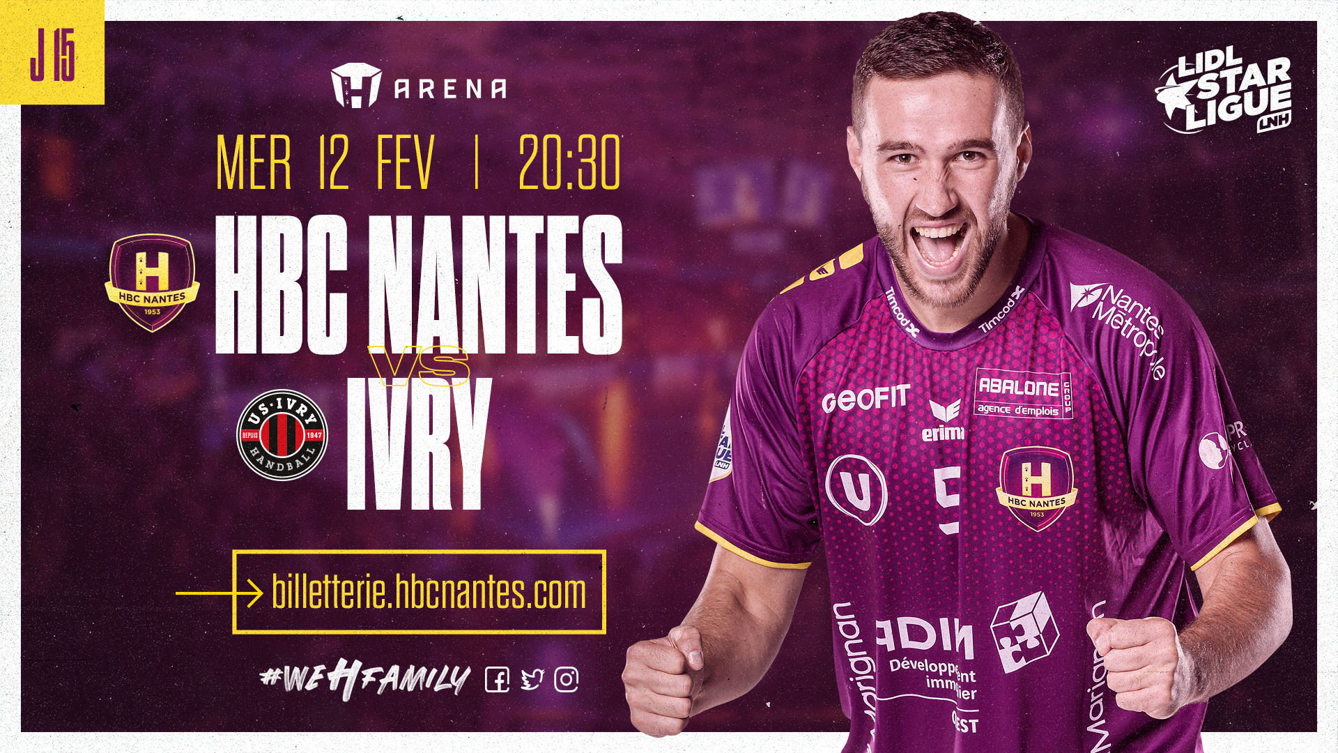 HBC Nantes - US Ivry : Infos Pratiques