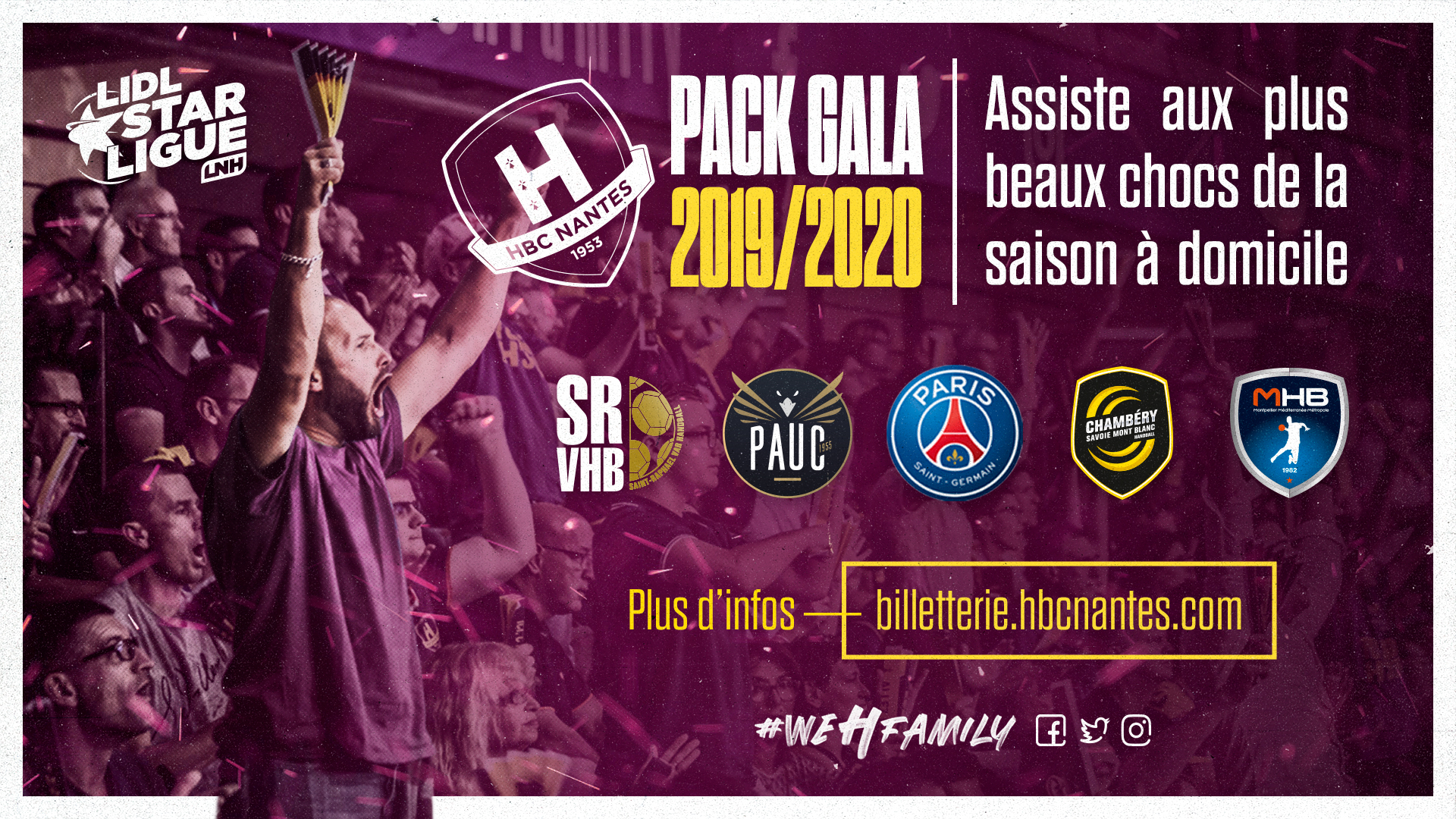 Ouverture du Pack Gala 19-20