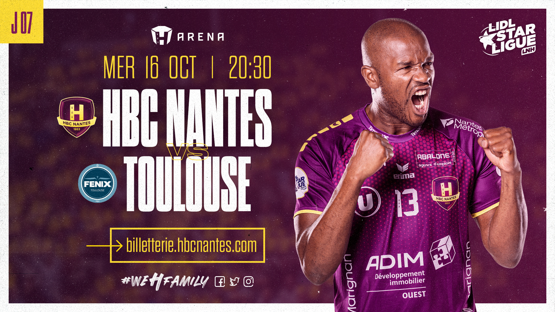 HBC Nantes - Toulouse : Infos Pratiques