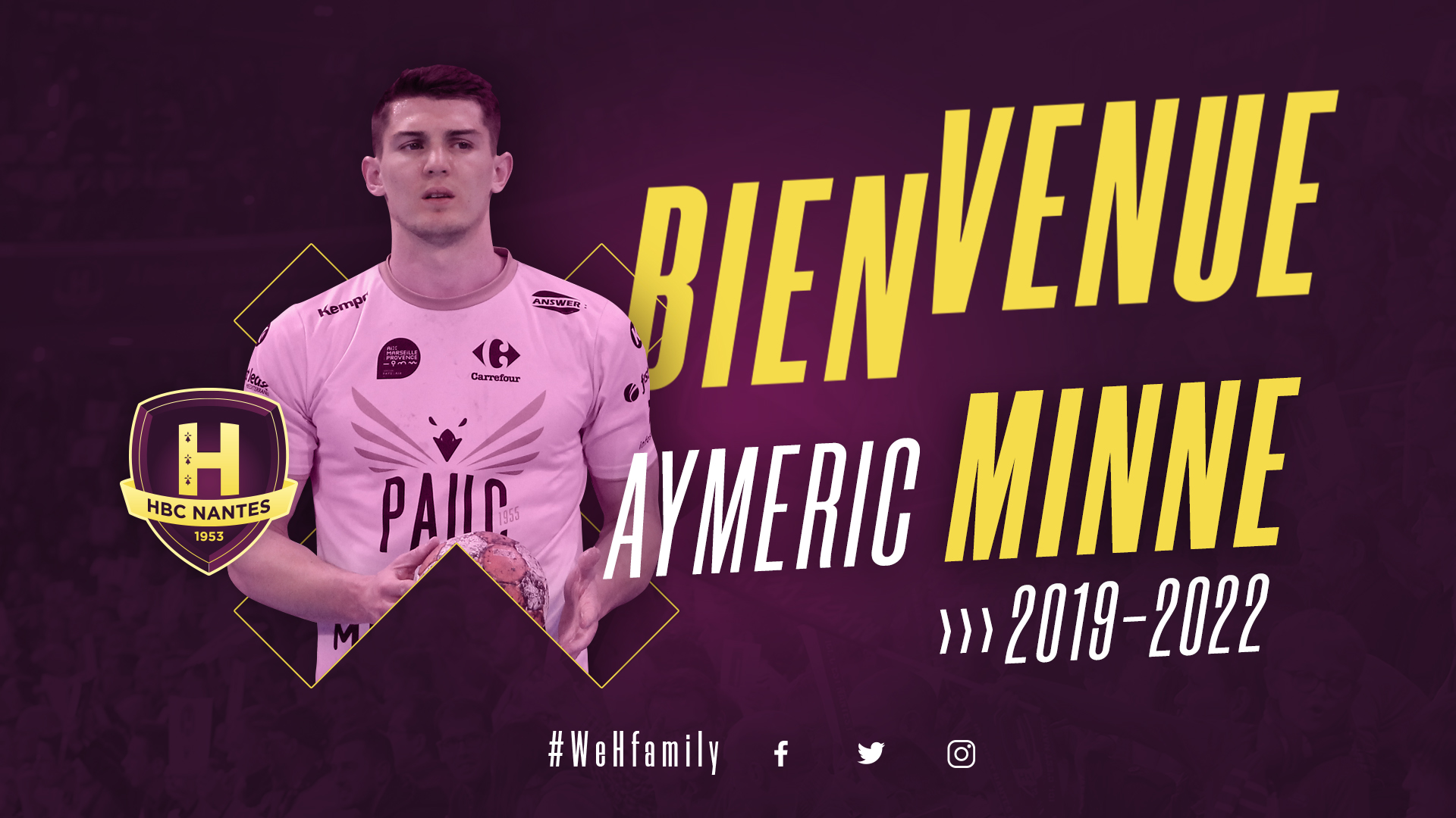 Aymeric Minne rejoint le HBC Nantes !