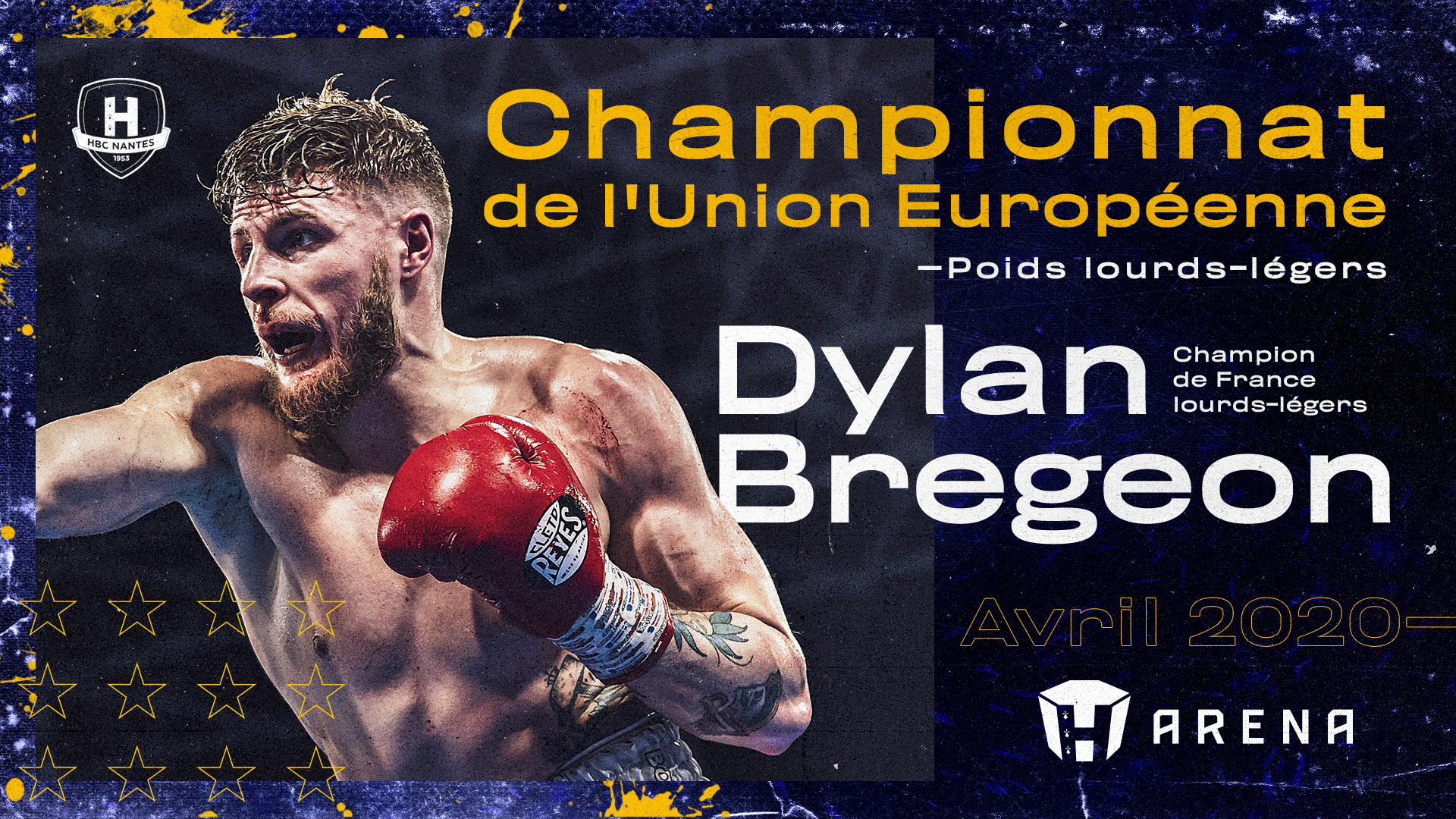 Dylan Bregeon boxera pour l’Europe à la H Arena