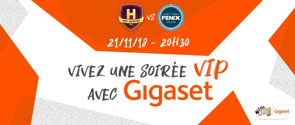 Gagnez 2 places VIP avec Gigaset