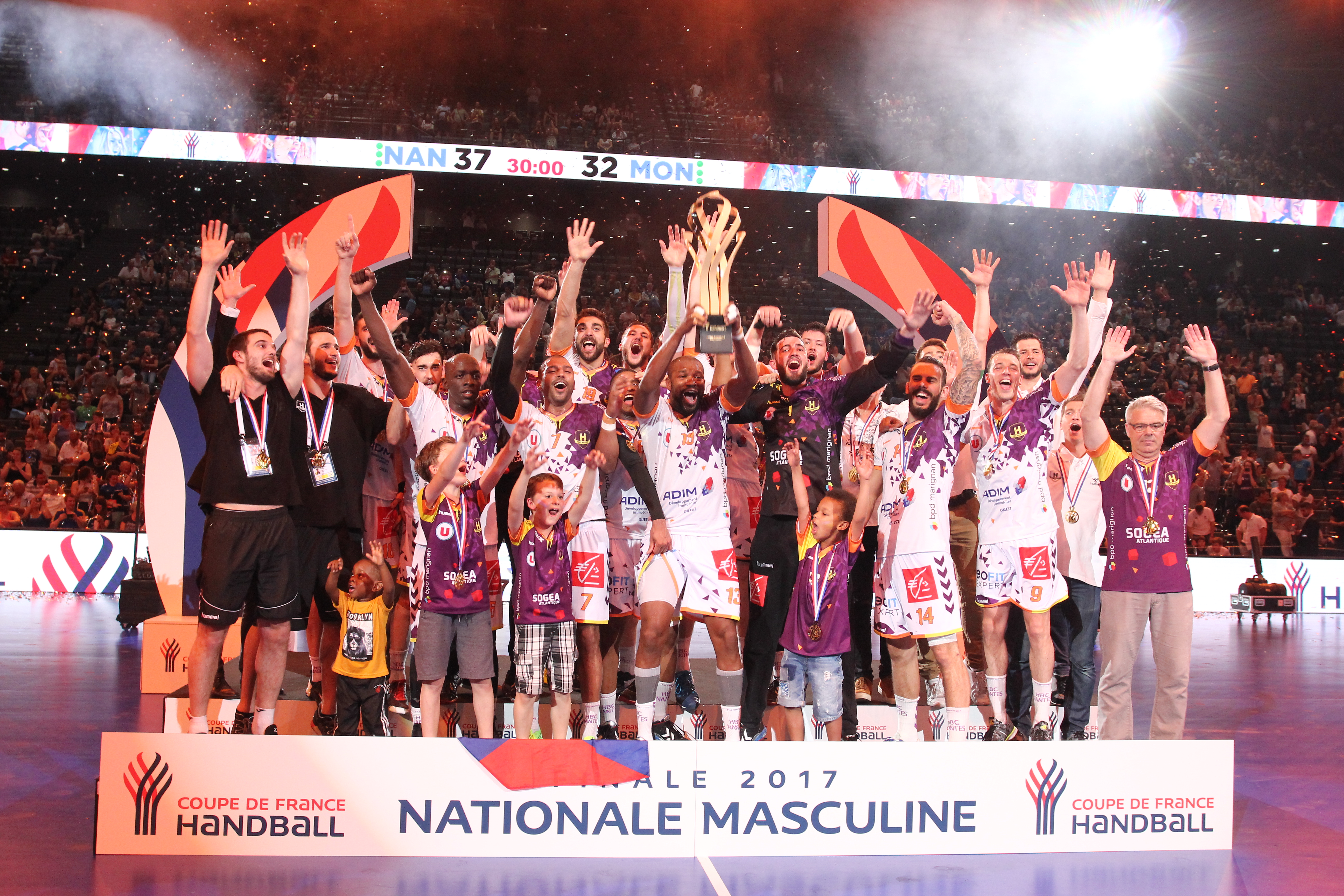 Le HBC Nantes vainqueur de la Coupe de France !!!