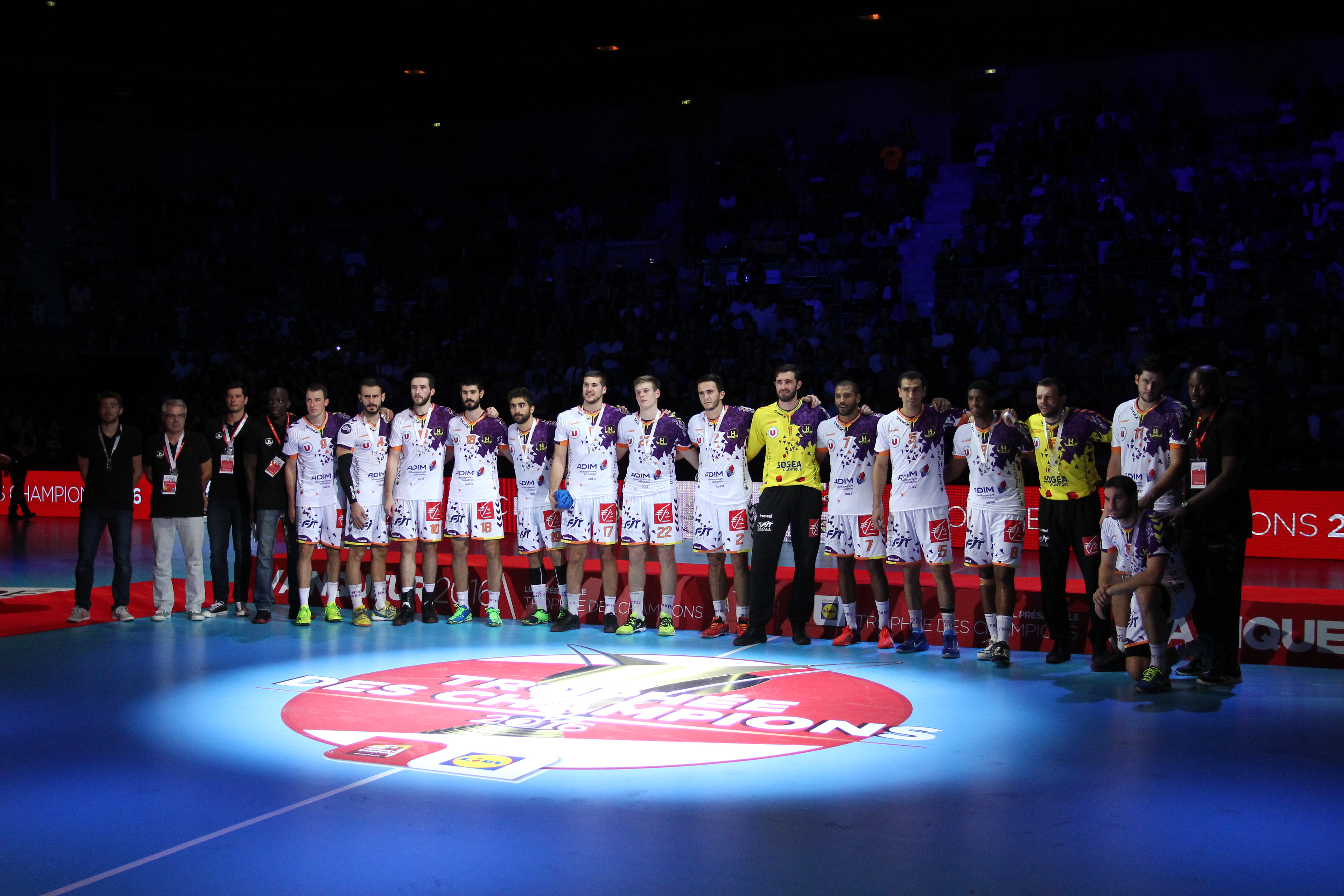 Le HBC Nantes s'incline en finale du Trophée des Champions