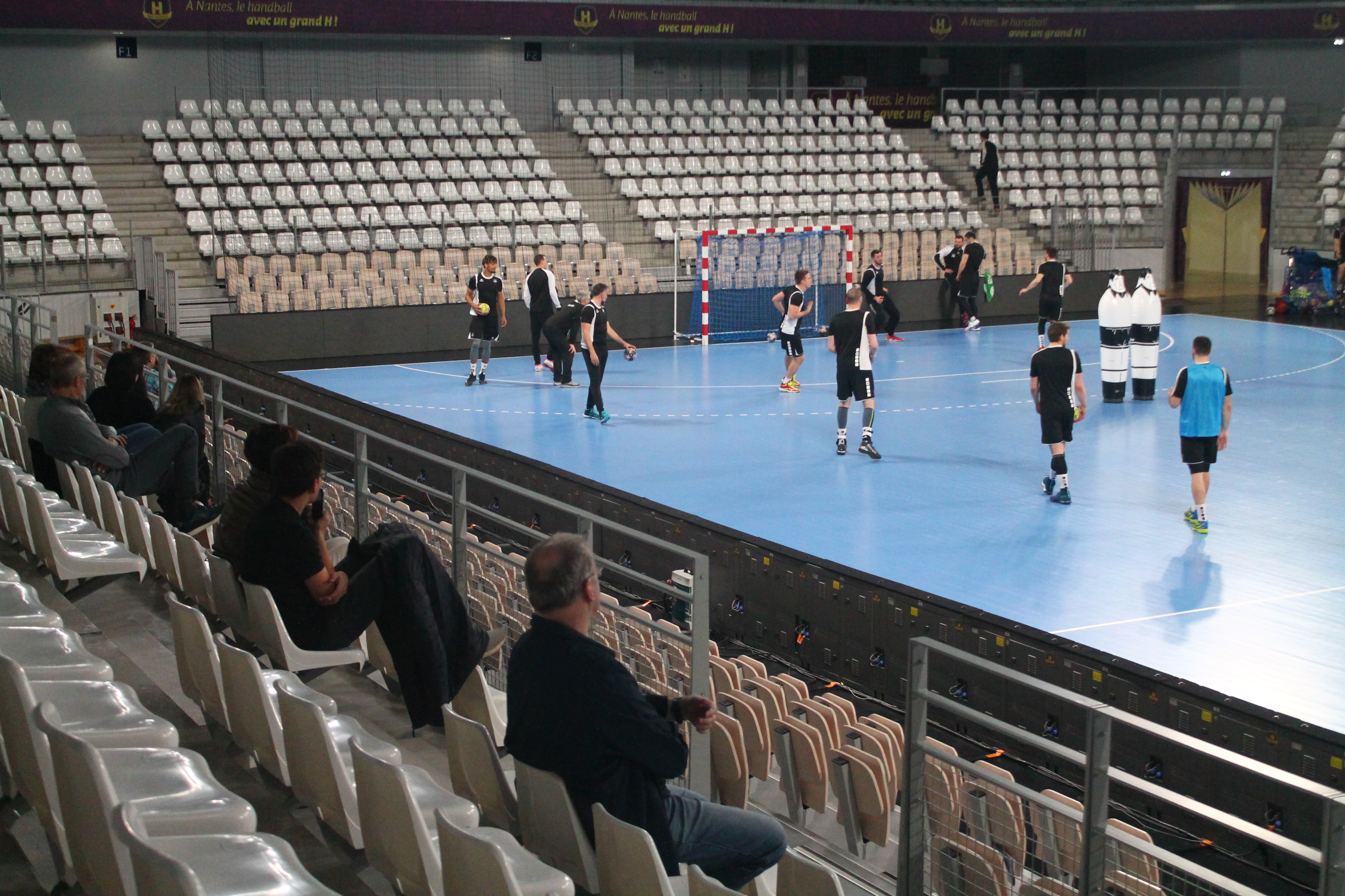 Le "Club Privilège" à l'entraînement ce lundi