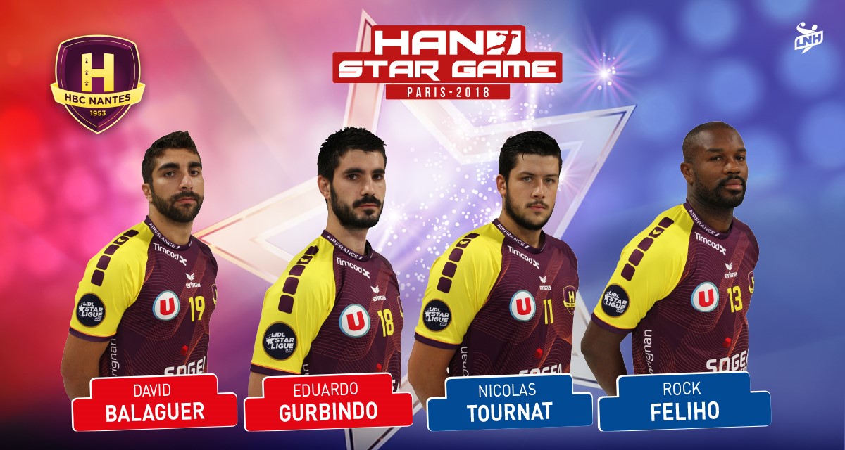 4 Nantais au Hand Star Game