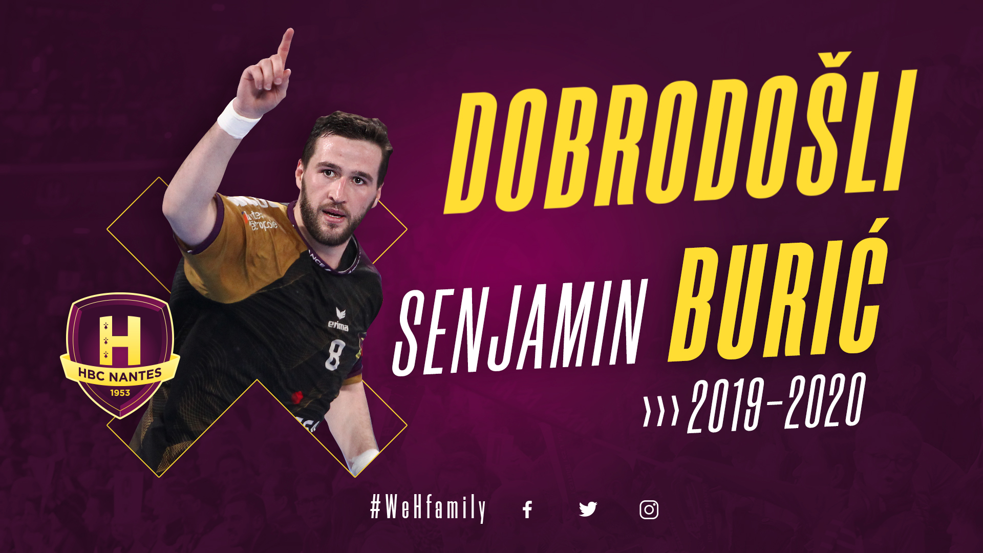 Senjamin Burić rejoint le HBC Nantes