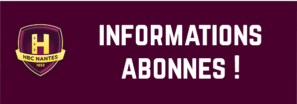 Informations abonnés