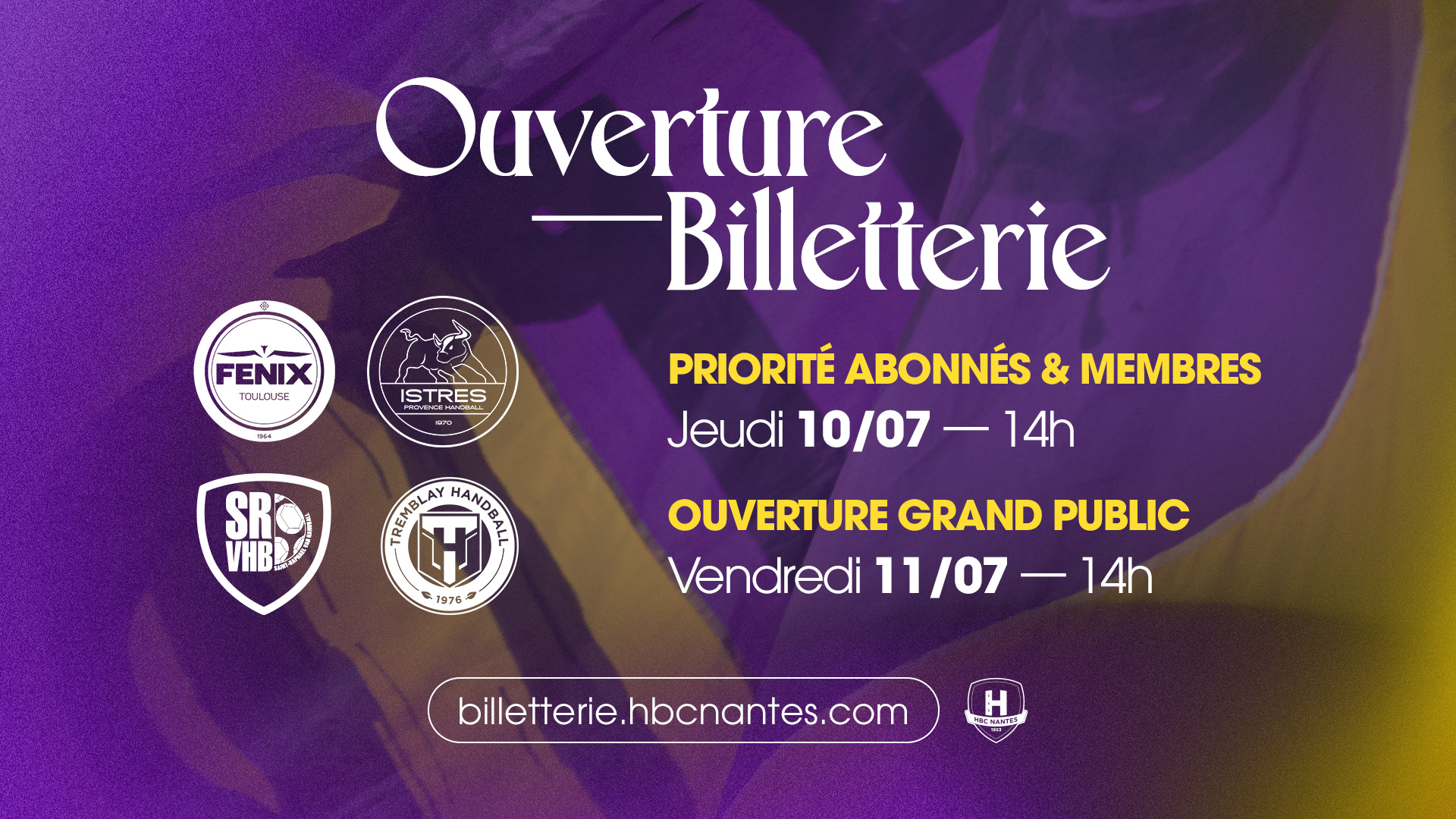 Ouverture billetterie : Les premiers matchs bientôt disponibles