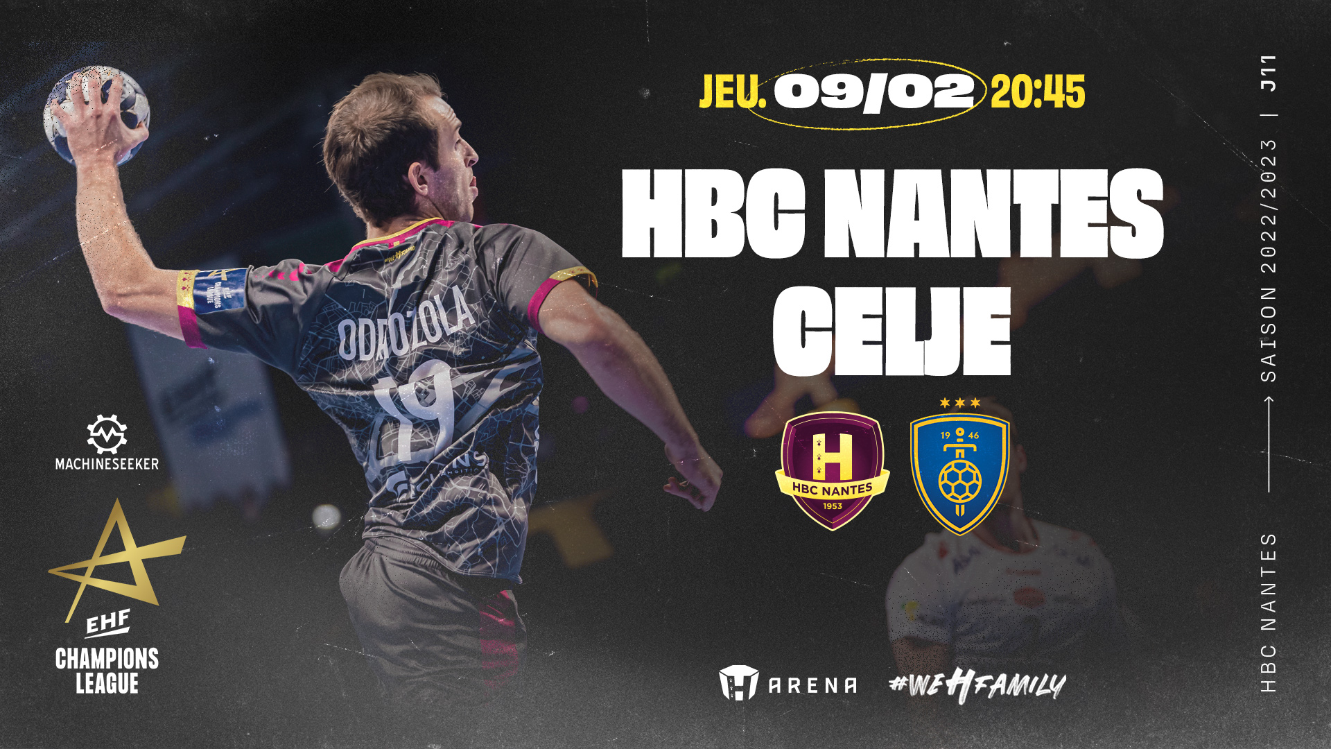 HBC Nantes - Celje : Programme de match