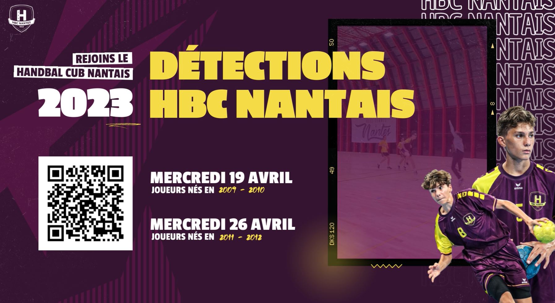 Détections Handball Club Nantais