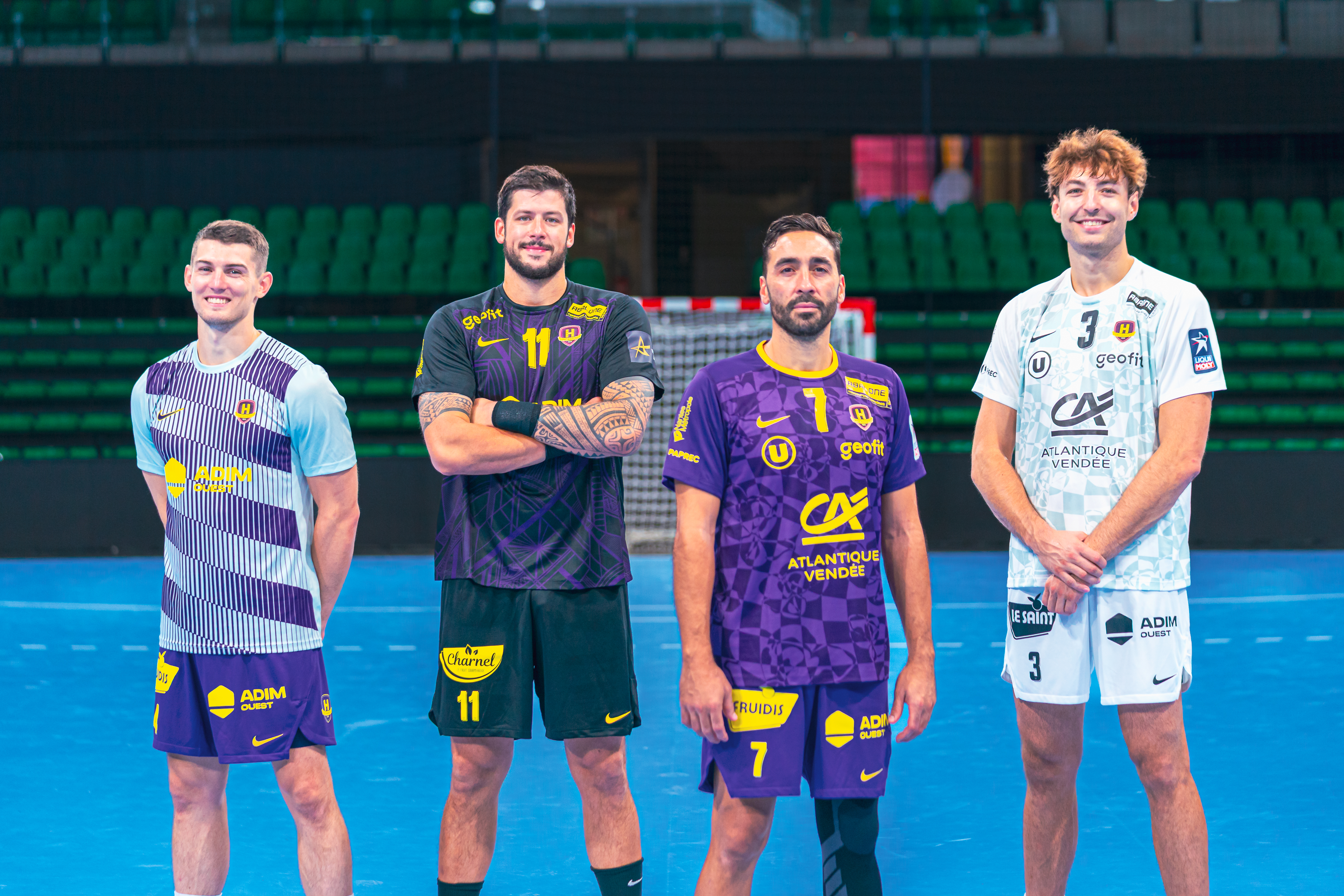 1 capitaine et 3 co-capitaines pour la saison