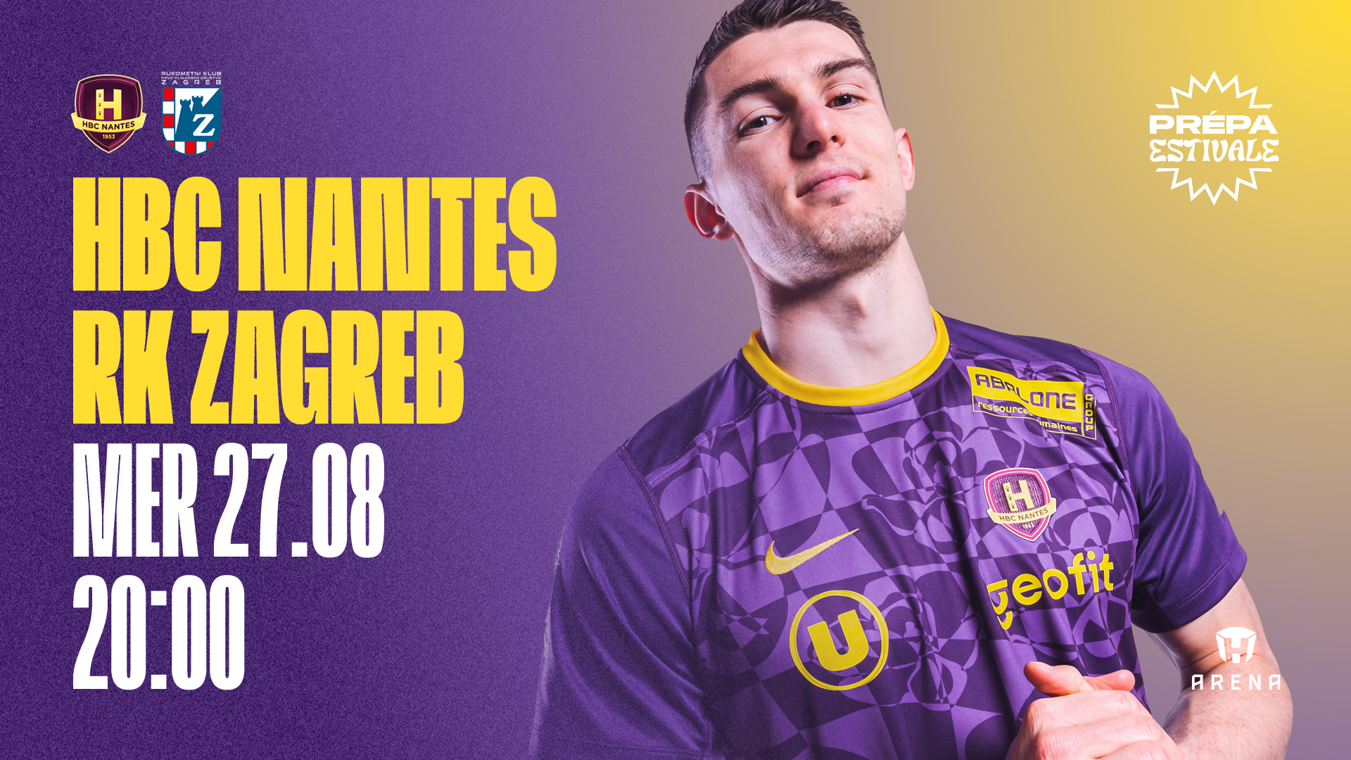 Amical Zagreb : Mercredi 27 août à la H Arena