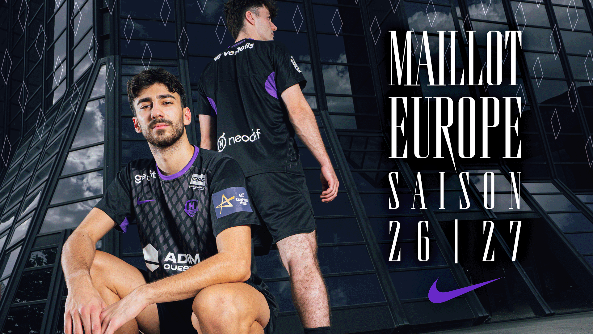 Nouveau Maillot Europe 26-27