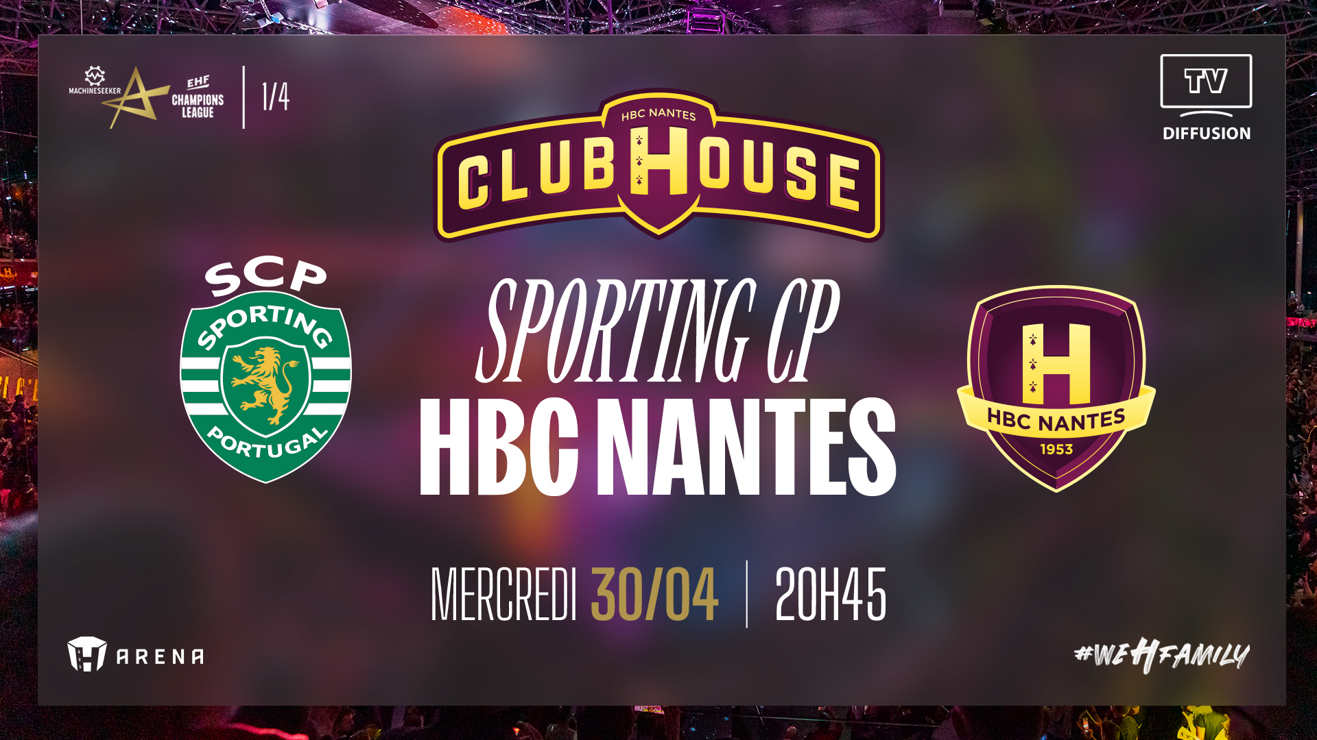 Sporting - HBC Nantes au Club House