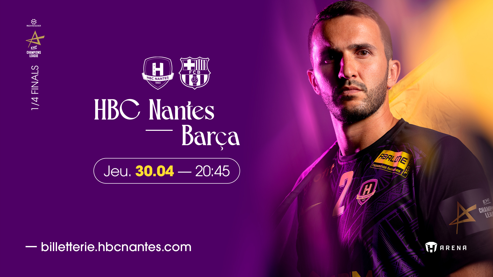 HBC Nantes - Barça : Date définitive et alerte billetterie