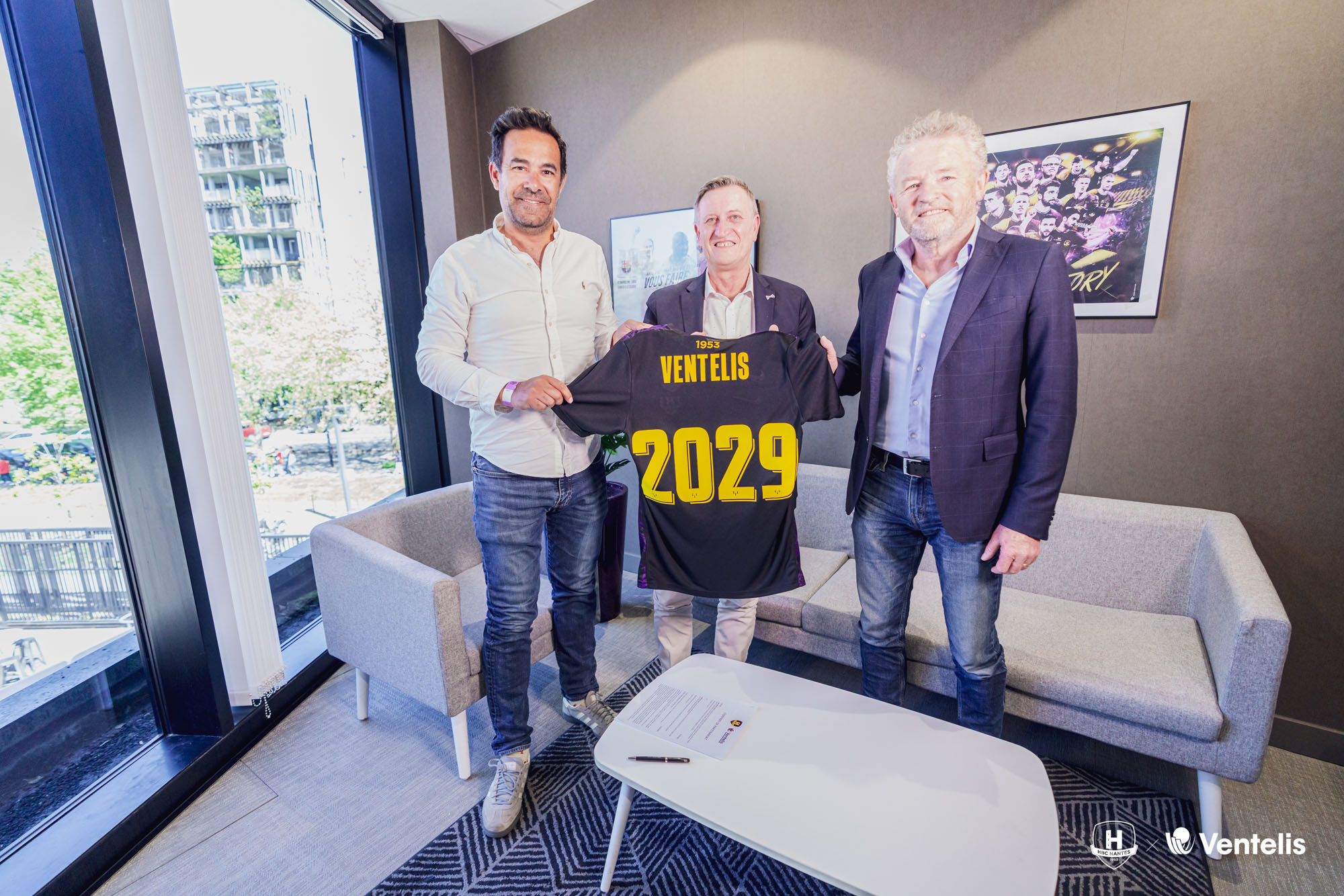 Ventelis prolonge son partenariat avec le HBC Nantes jusqu'en 2029