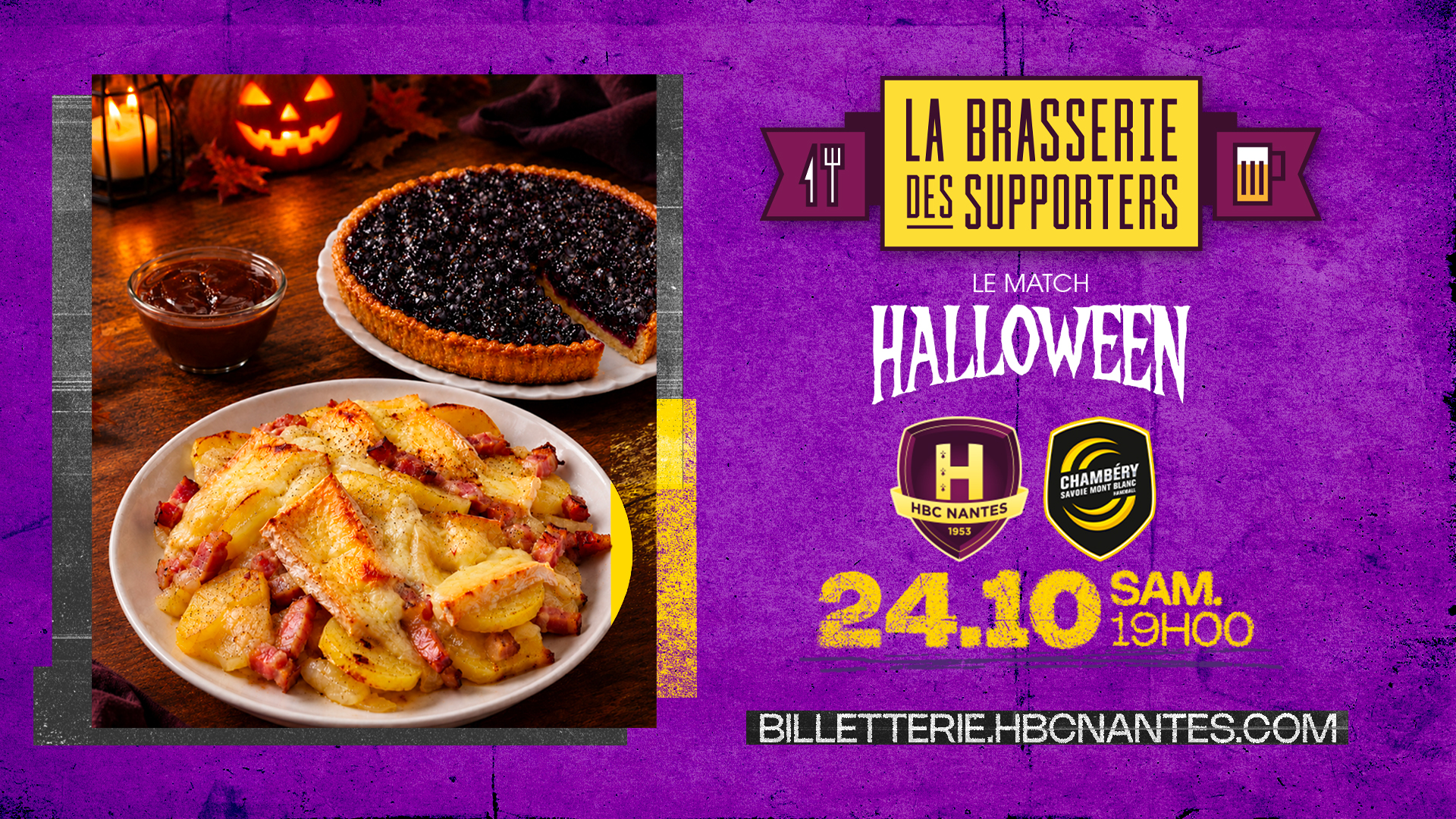 Face à Chambéry, menu spécial à la Brasserie des Supporters