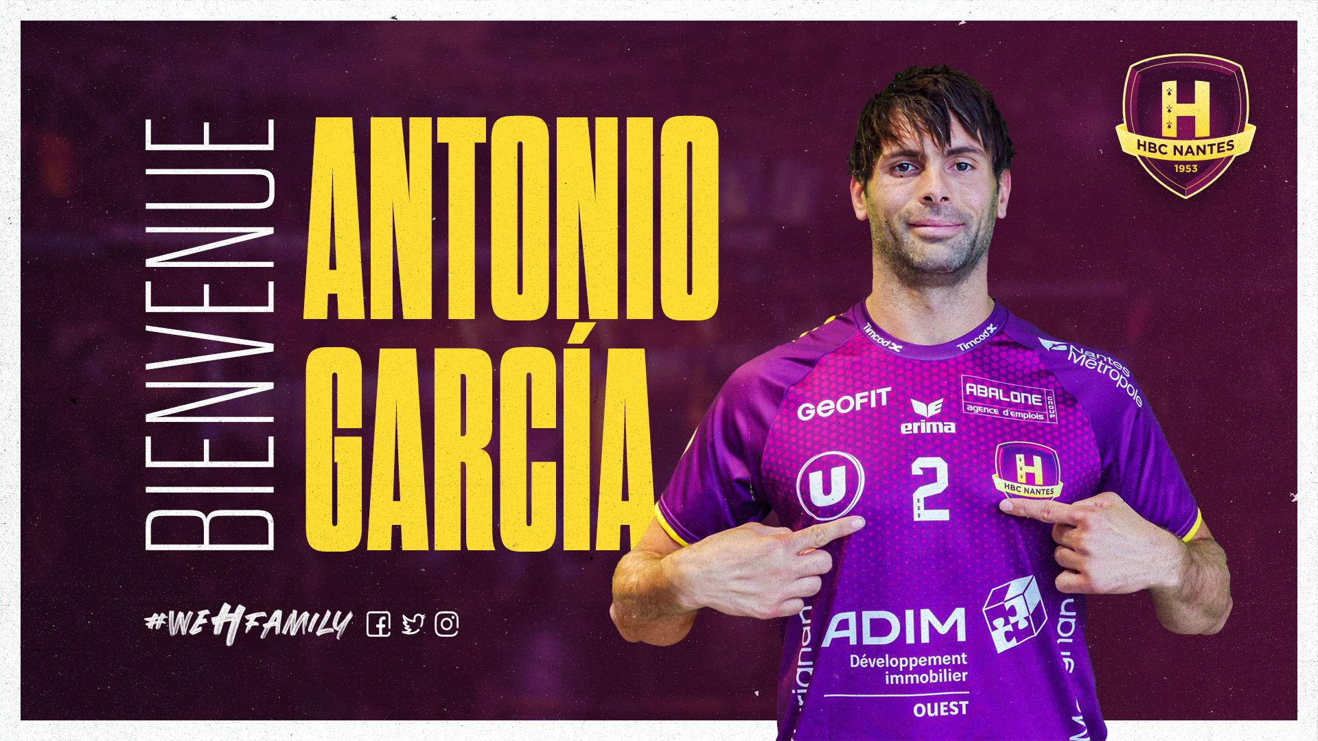 Antonio García Robledo rejoint le HBC Nantes !