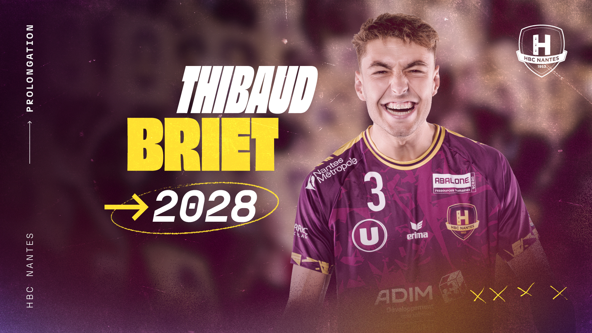 Thibaud Briet prolonge au HBC Nantes jusqu’en 2028 !