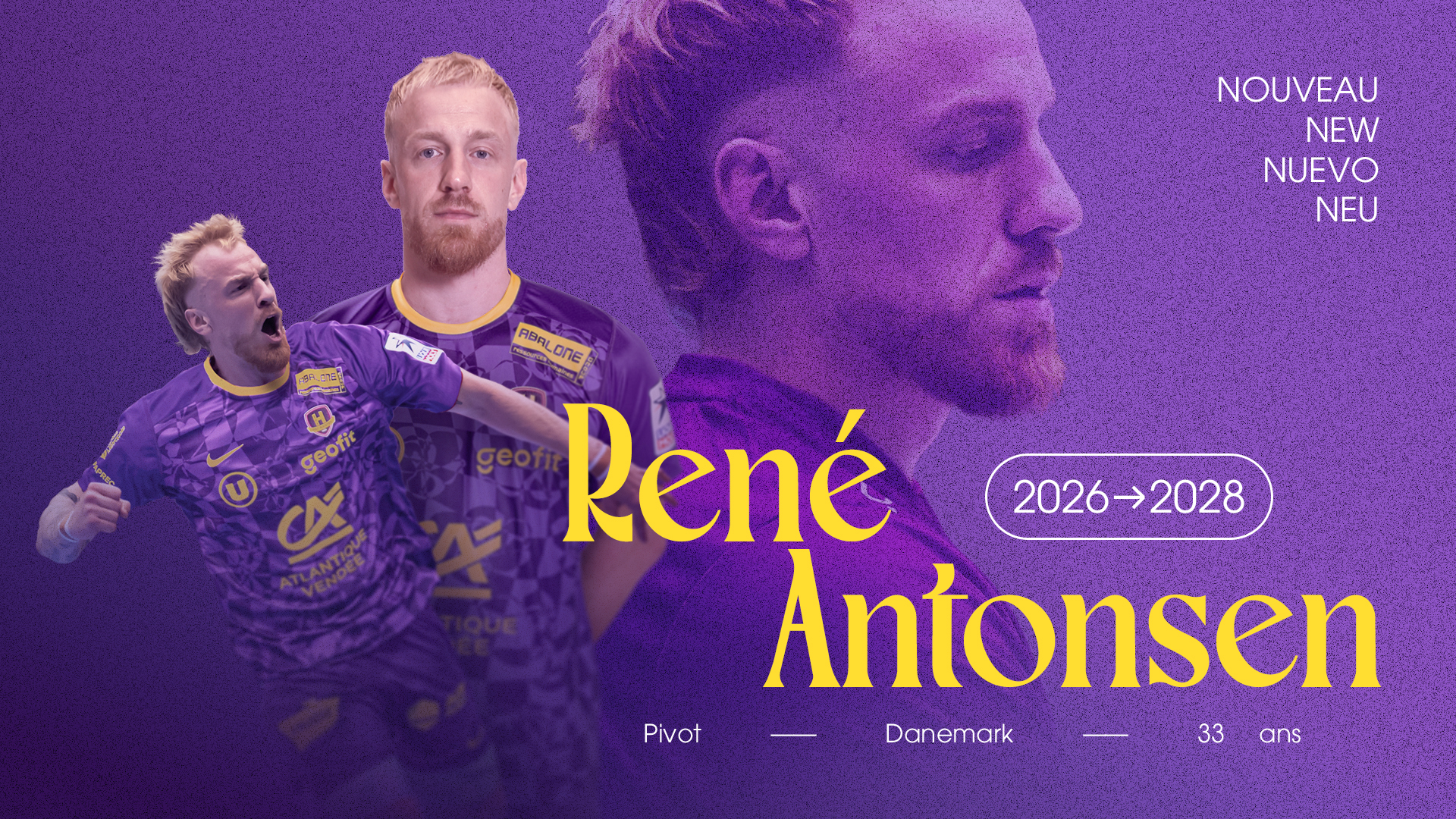 René Antonsen au HBC Nantes jusqu'en 2028