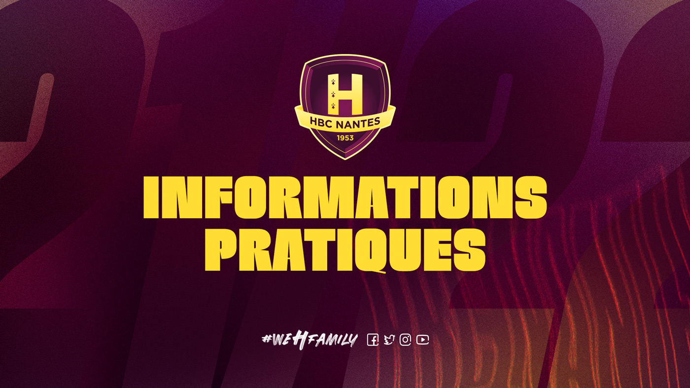 HBC Nantes - St Raphaël : Infos pratiques